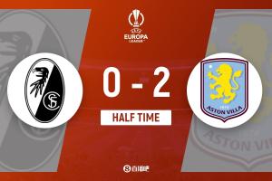 半場-維拉暫2-0弗賴堡 蒂萊曼斯超絕凌空斬 布恩迪亞弧線世界波