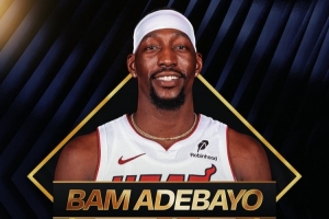 NBA官方：熱火球星阿德巴約獲得本賽季NBA社會正義冠軍獎?！
