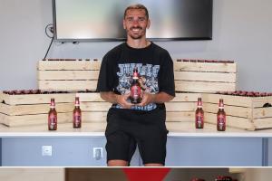 馬競送給格列茲曼212瓶啤酒，每一瓶啤酒代表著每一粒進球