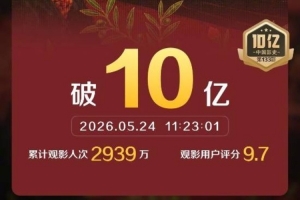9.1分口碑黑馬！《給阿嬤的情書》票房突破10億