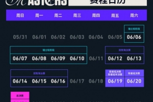 倫敦大師賽賽程賽制：6月6日打響；一號(hào)種子EDG直接晉級(jí)八強(qiáng)