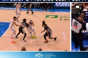 錄像團隊厲害！尚帕尼被吹掩護犯規(guī)&馬刺挑戰(zhàn)成功 切特推人在先