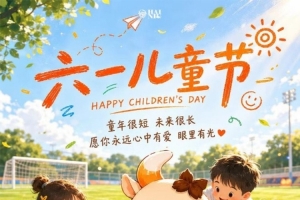 青島小海牛祝所有大小朋友：不管幾歲，快樂萬歲！ 